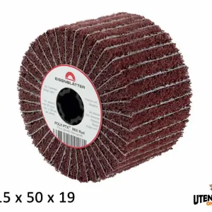 Miglior Prezzo Rulli Mix in fibra di nylon alternata 115x50mm grana 60-180 (1pz)